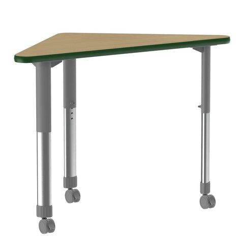 Correll Collaborative Desk with Fusion Maple Finish AD3041-WING-16-13-39-CK