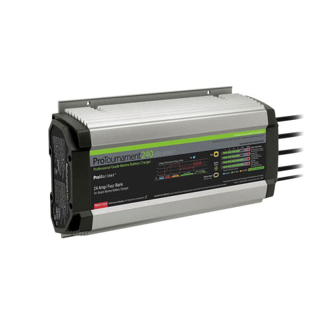 ProTournament Elite 3 240 24 Amp 4-Bank Battery Charger