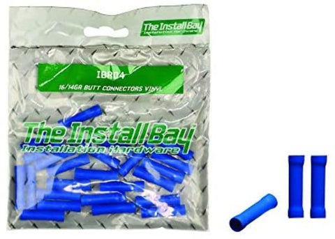 InstallBay 16-14 Butt Connector Vinyl - Retail Pack