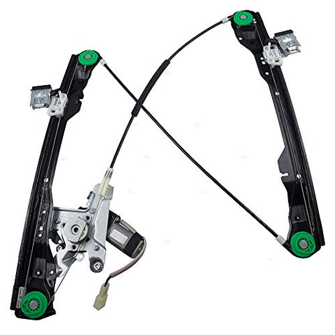 Window Regulator w/Motor for 2008-2011 Focus Sedan Front 8S4Z5423201BA Left