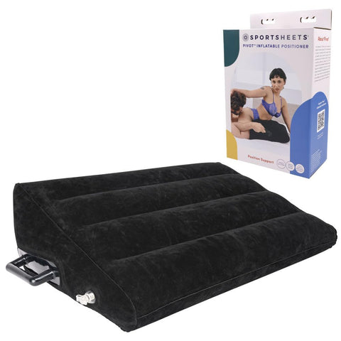Sportsheets Pivot Inflatable Positioner Black 41 cm
