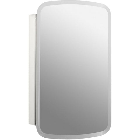 KOHLER CB-CLC2031BAN Bancroft Medicine Cabinet with Beveled Mirror Door & Adjustable Shelves, 20" x 31"