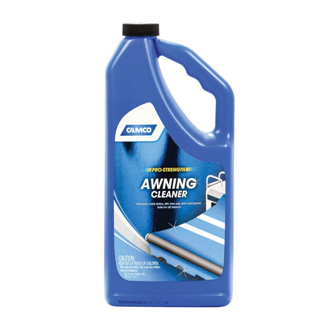 Camco Pro?Strength Awning Cleaner – 32 fl oz – Removes Stains, Dirt, Tree Sap & Road Grime – Safe for Vinyl, Acrylic, Nylon & Fabric RV Awnings – Restores Clean, Fresh Appearance (41024)