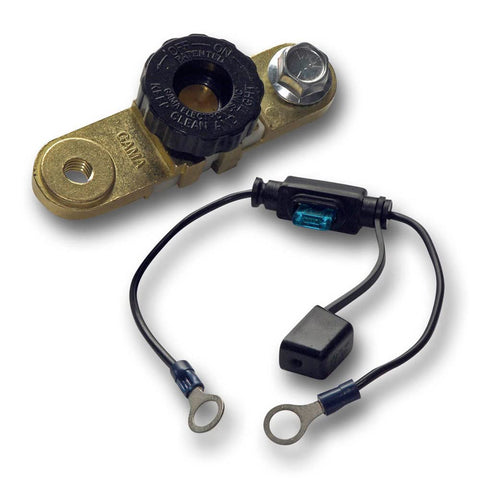 WirthCo 20310 Knob Battery Switch with Bypass for Side Mount Batteries