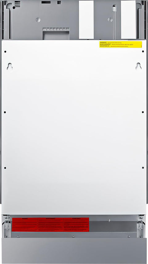 Summit Appliance DW186NTADA 18" Wide Built-In Dishwasher, Stainless Steel Door, ADA Compliant, Energy Star Certified, Top Touch Panel, Removable Cutlery Basket (Panel Not Included)