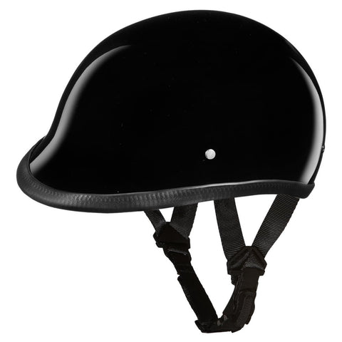 Daytona Helmets Half Shell Hawk Motorcycle Helmet | DOT Approved | Lightweight, Durable Protection with a Bold Edge-Built for Thrill-Seekers | Ride with Attitude and Assurance Every Mile