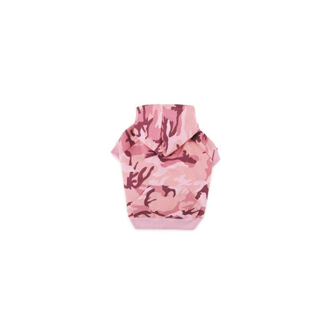 Casual Canine Camo Hoodie for Dogs, 20" XL, Pink