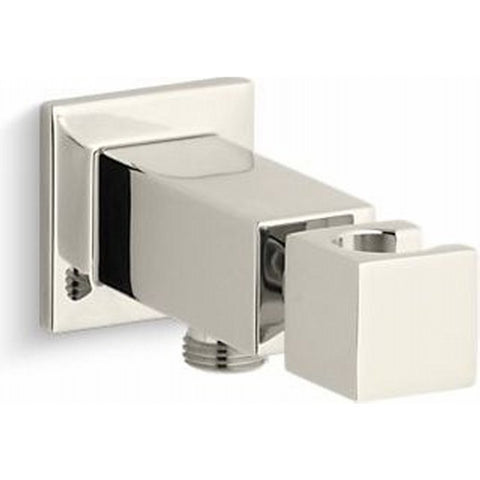 KOHLER K-14791-SN Loure Wall-Mount Handshower Holder, Vibrant Polished Nickel