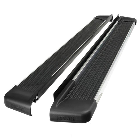 Westin 27-64740 SG6 Running Boards Aluminum Polished Pair 89.5 in (Required Mounting Kit Sold Separately)
