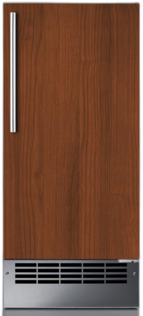 Summit Appliance BIM26H34IFLHD 15 Inch Wide 25 lb. Drain-Free Icemaker ADA Compliant (Panel Not Included) (34 Inch- Standard Height LHD)