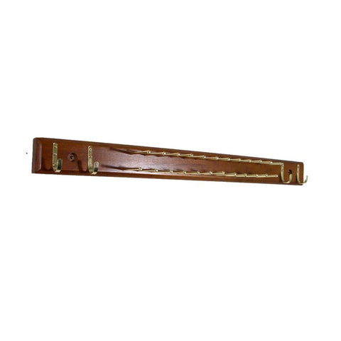 Proman Products HG16176 Tie and Belt Wood Hanger