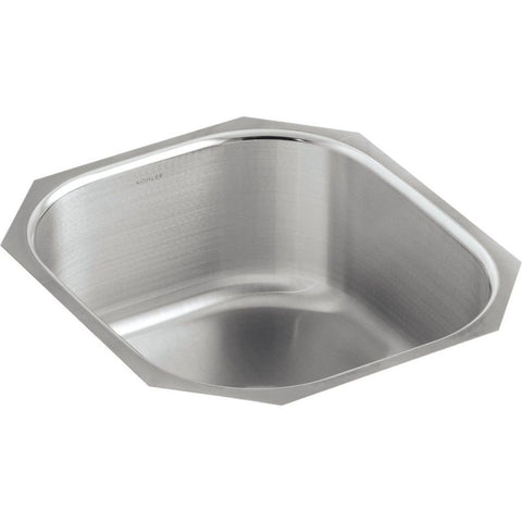 Kohler K-3336-NA 1-Bowl Undermount Bar/Prep Sink Stainless Steel