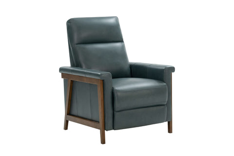 BarcaLounger Lewiston Manual Recliner- Roma Bluegray