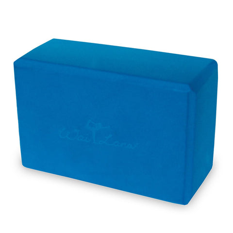 Wai Lana Foam Yoga Block (Blue, 4 inch)