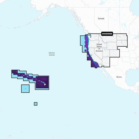 Garmin U.S. West Navionics Vision+ NVUS008R [010-C1292-00]