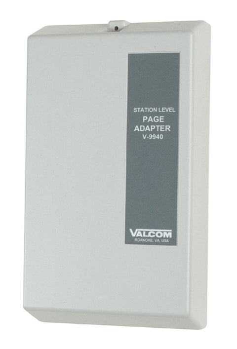 Valcom V-9940 Expandable Station Level Page Adapter