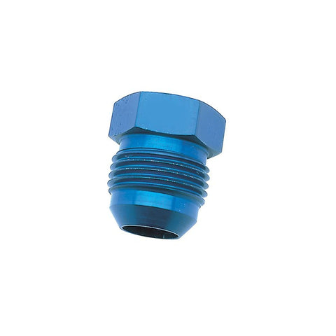 SpeedFX Fitting Plug/Fitting Cap 561006BK, Flare Plug, 10AN, Anodized, Black, Aluminum, Single