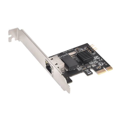 SilverStone Technology 2.5Gbps RJ45 Network Interface PCI Express Card, SST-ECL01, TAA Compliant