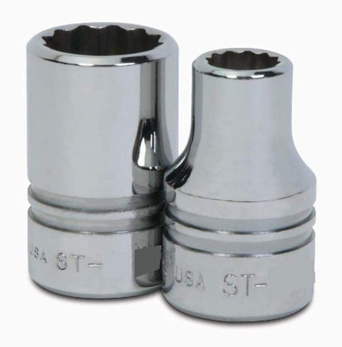 Williams ST-1216 1/2-Inch Shallow 12-Point Socket