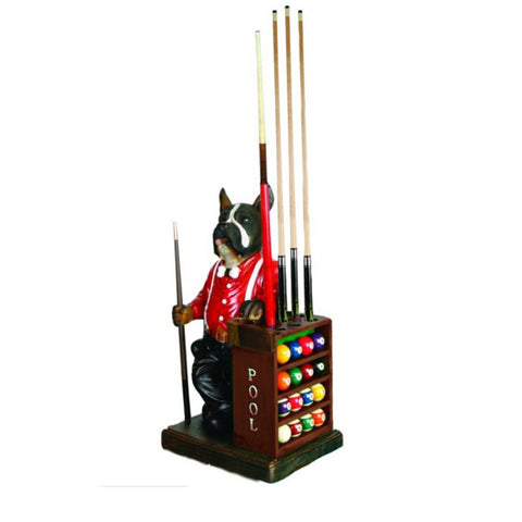RAM Gameroom Products 30-Inch Dog Pool Cue and Ball Holder