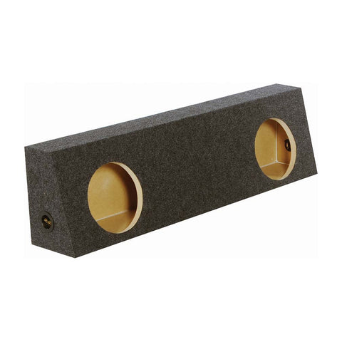 Q Power HD210 TRUCK Heavy Duty Dual 10" Subwoofer Speaker Box for GM/Chevy Single Cabs