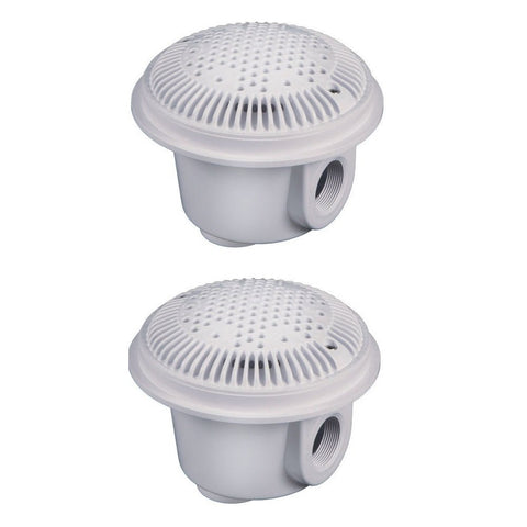 Hayward WG1048AVPAK2 Dual Suction Outlet, 1-1/2-Inch, White