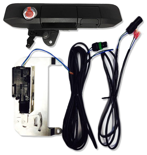 Pop & Lock – Power Tailgate Smart Lock Combo with Bolt Technology for Toyota Tacoma, Fits 2005 to 2015 Models (OEM Color Black, PL8540)