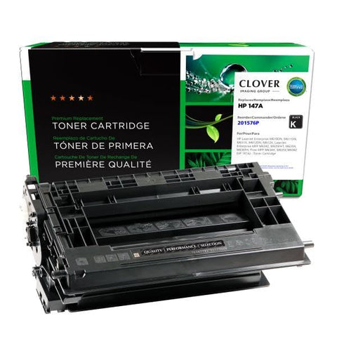 Clover Remanufactured Toner Cartridge Replacement for HP 147A (W1470A) | Black