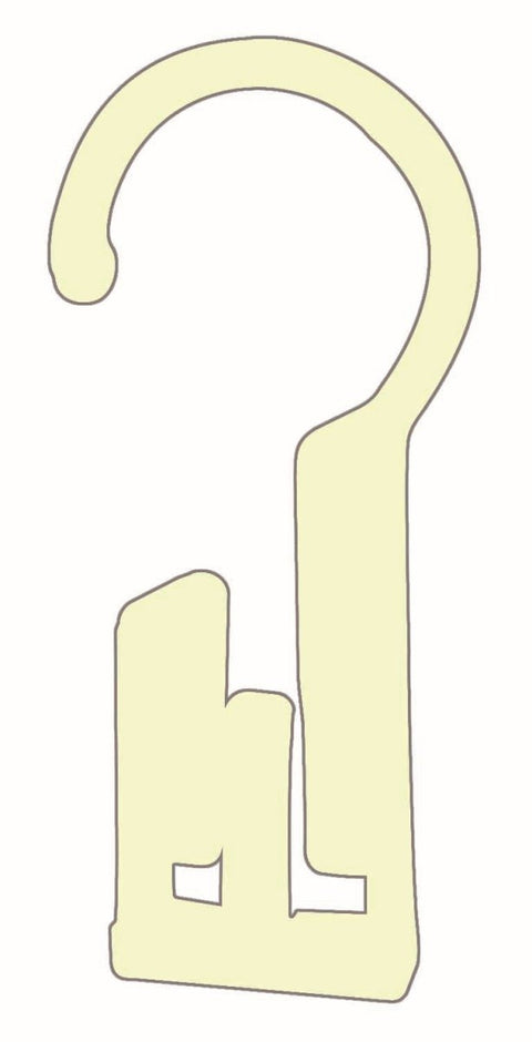 PLASTIC GLOW IN THE DARK BUDDY HOOK