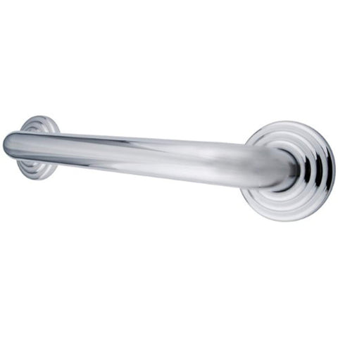 Kingston Brass DR314241 Designer Trimscape Restoration Decor 24-Inch Grab Bar with 1.25-Inch Outer Diameter, Polished Chrome