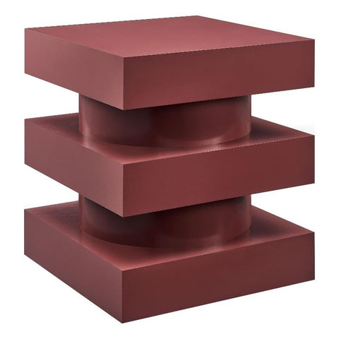Modway Perpetuate Totem Side Table in Spiced Apple