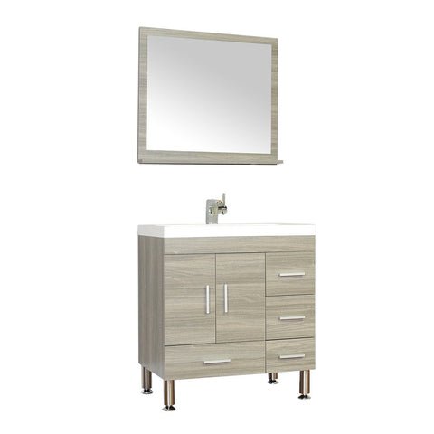 Ripley 30 inch Gray Vanity with Sink