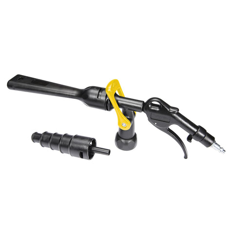 Mityvac MV7270 Combination Spray Washer, Radiator, Cooling System Flusher with Lever-action Throttle, Variable-control Valve, 3/4" Swivel Water Inlet, 1/4" Air Connection, 85-150 PSI Working Pressure