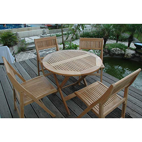 Anderson Teak Bahama Classic Bistro Dining Set