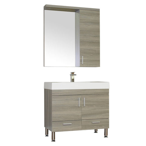 Ripley 36 inch Gray Vanity with Sink