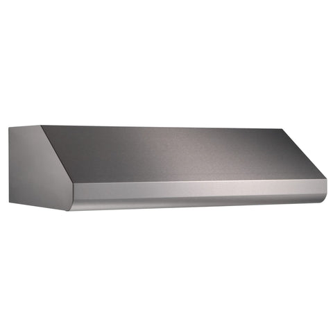 Broan-NuTone 36-inch Under-Cabinet Internal Blower Range Hood with 4-Speed Exhaust Fan and Light, MAX 650 CFM, Stainless Steel