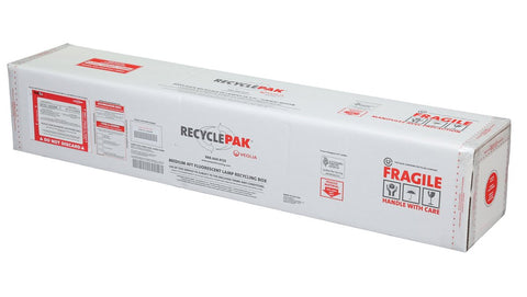 Veolia Environmental Services SUPPLY-043 Recycle Pak Prepaid Lamp Recycling Box, 8.5 X 8.5 X 48", 1.5" x 49.6" x 9.25"