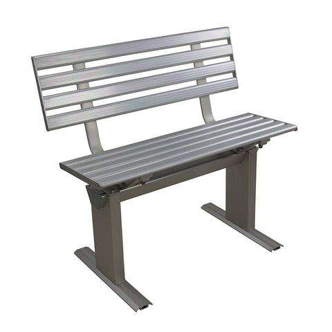 Springfield Marine 1099050-2 Aluminum Bench Seat 2 Person