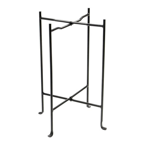 Oakestry Floor Folding Stand Metal Display Riser Tall Indoor Outdoor Plant Holder Decorative Stand for Garden Patio Balcony Living Room Entryway Space Saving Collapsible Design
