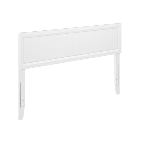 AFI, Sophia Adjustable Modern Queen Solid Wood Headboard, White