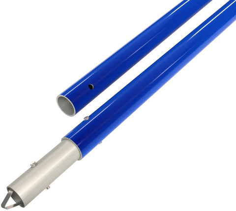 Bon Tool 4' Aluminum Button Handles Easy to Join & Fit Most Standard Handles & Adapters 1-3/4" Diameter