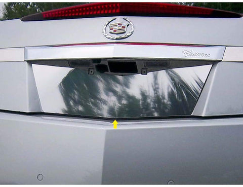 QAA Part LP50254 is a 1 Piece Stainless Steel License Plate Bezel That is Compatible with The Cadillac CTS Coupe 2011-2014