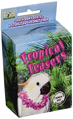 Prevue Pet Products BPV62092 Tropical Teasers Coco Nest Box Bird Toy