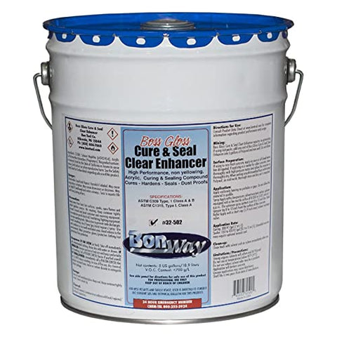 CLEAR ENHANCER - BOSS GLOSS - 5 GAL