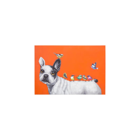 Yosemite Home Decor "Unusual Alliance Wood Wrapped Wall Art in Multi-Color
