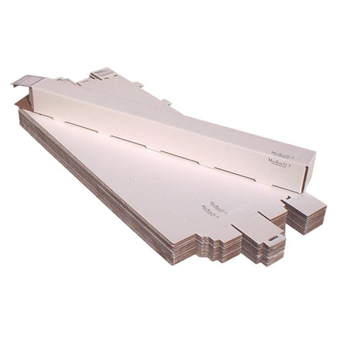 Advanced Organizing Systems Inc. - MailStor31-3 - Mailer/Storage Box - Light-weight Corrugated for Shipping or Organization 3" Sqr and up to 30" Long