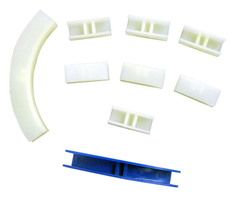 Crown Automotive Shift Fork Insert Kit Transfer Case, Blue, White