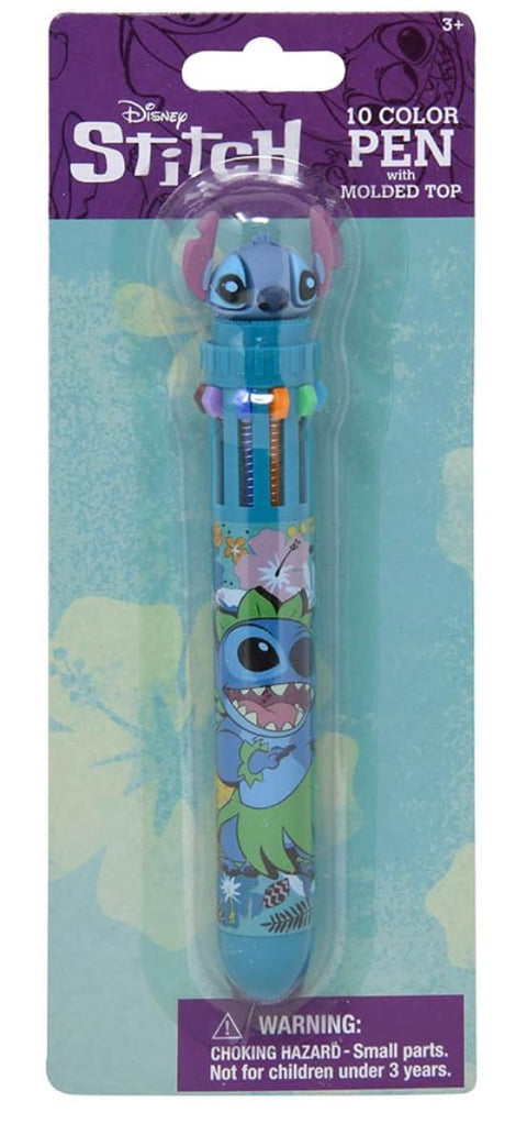 Disney Stitch 10-1 Multicolor Retractable Pen