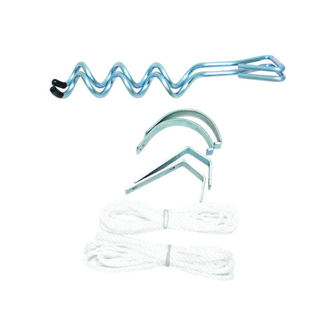 VALTERRA A30-0200 Happy Hook with Cord and Spiral Stakes, (Set of 2)