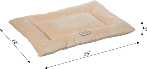 Armarkat Pet Bed Mat 35-Inch by 22-Inch by 3-Inch M01-Large, Beige